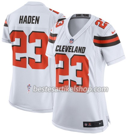 Damen Cleveland Browns Trikot Joe Haden 23 Nike Weiß
